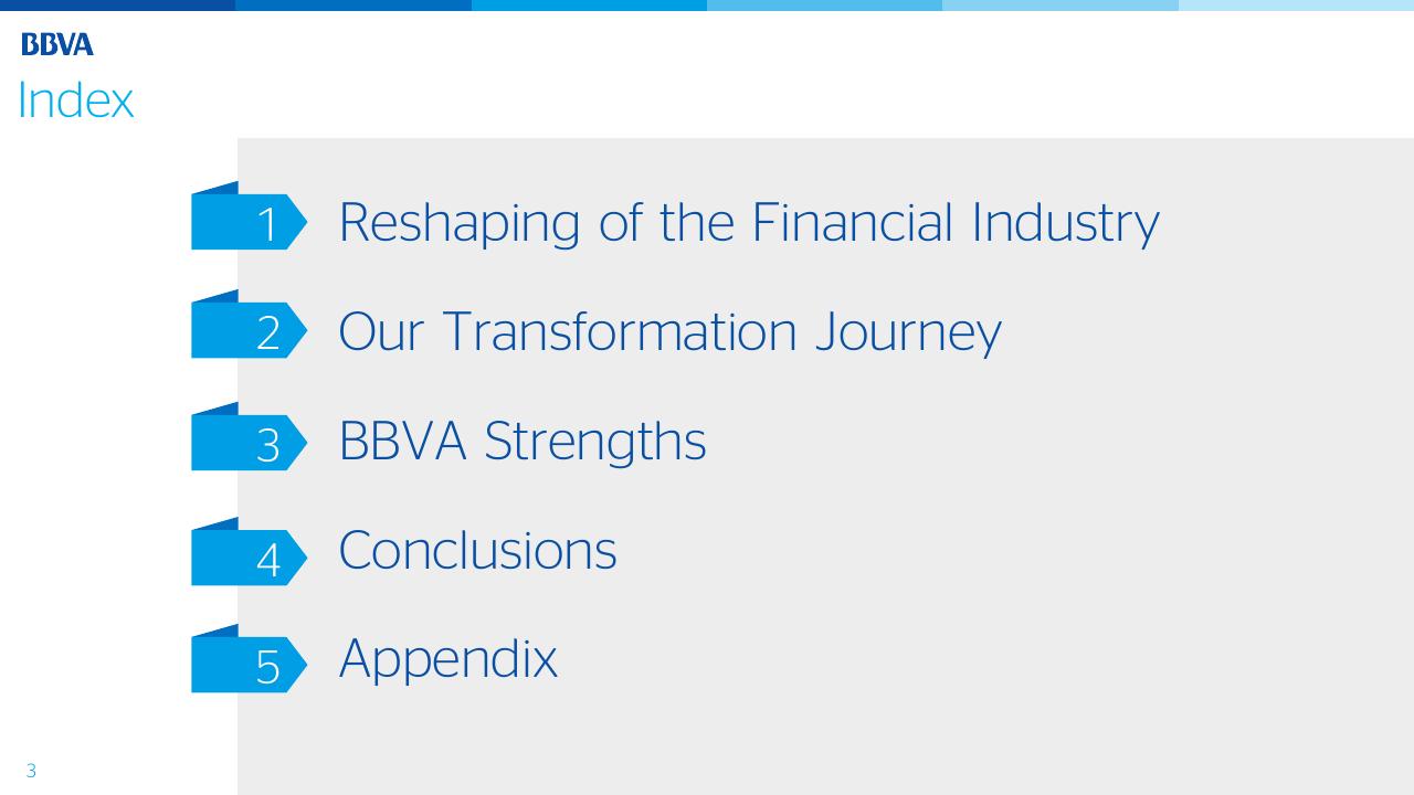 Section Divider slide 3 from Bbva Thinking Ahead Morgan Stanley European Financials Conference 2016 Morgan Stanley