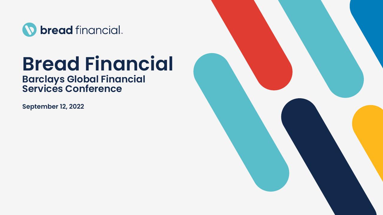 Bread Financial Barclays Global Financial Services Conference Other Group consulting deck cover