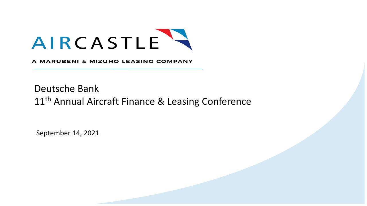 Deutsche Bank 11th Annual Aircraft Finance Leasing Conference Deutcshe consulting deck cover