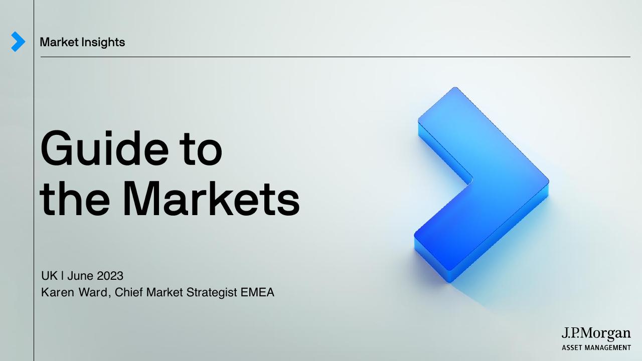 Guide To The Markets JP Morgan consulting deck cover