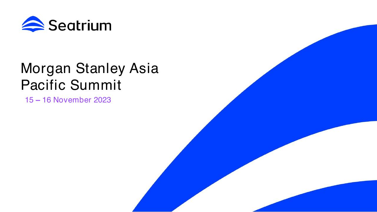 Morgan Stanley Asia Pacific Summit Morgan Stanley consulting deck cover