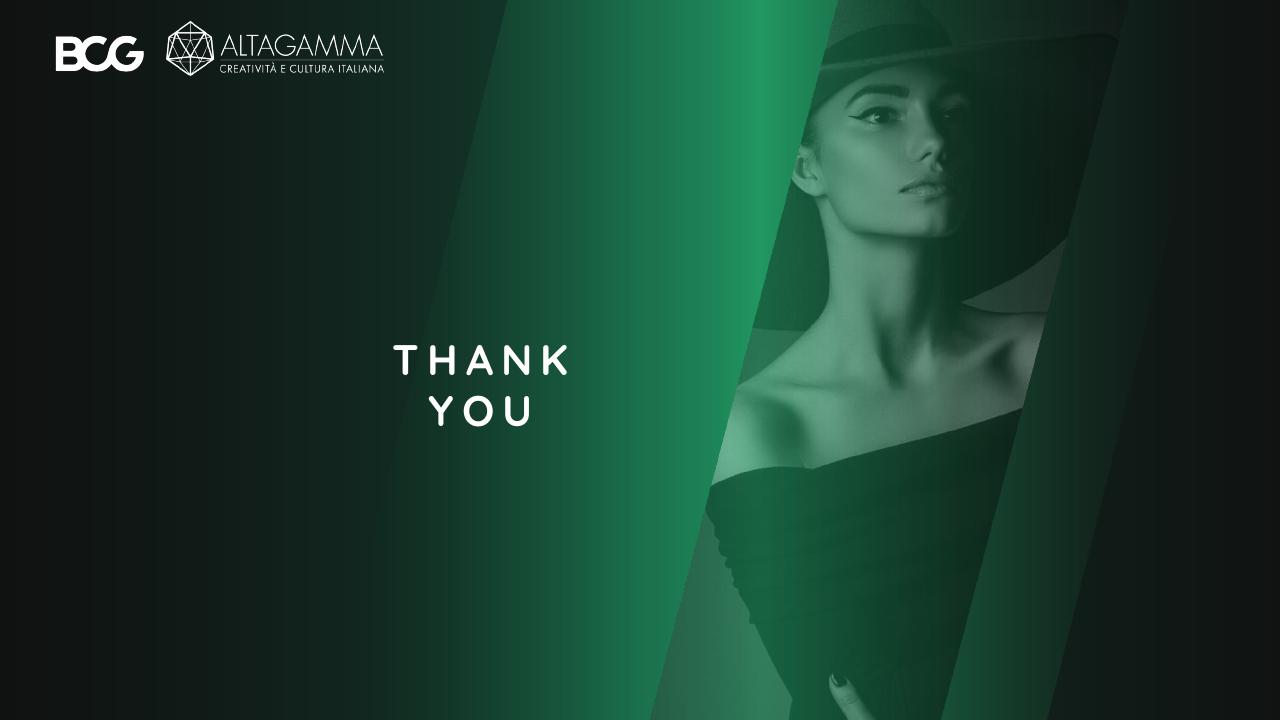 Closing slide 49 from 2019 True Luxury Global Consumer I Nsight BCG