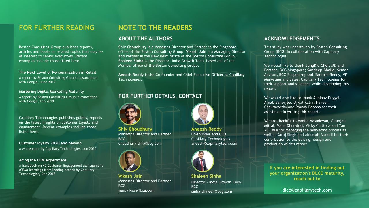 Text slide 35 from A Data Driven Approach To Improve Customer Engagement BCG