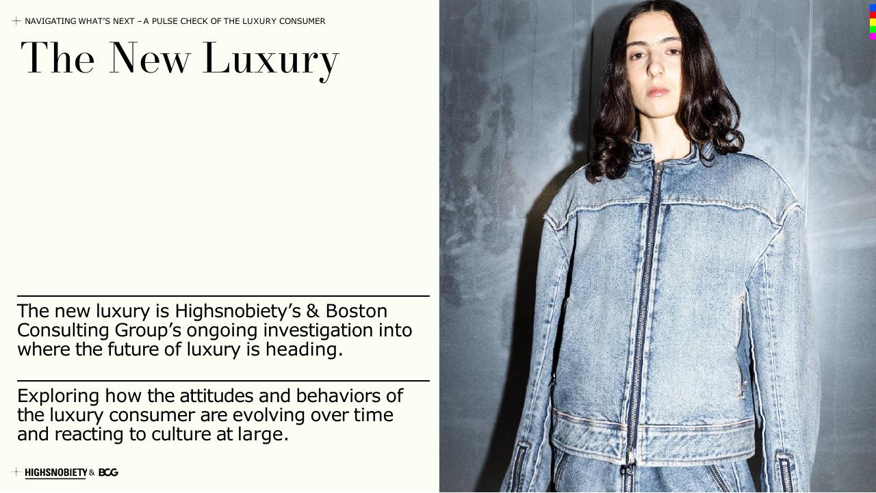 Cover slide 4 from A Pulse Check Of The Luxury Consumer BCG