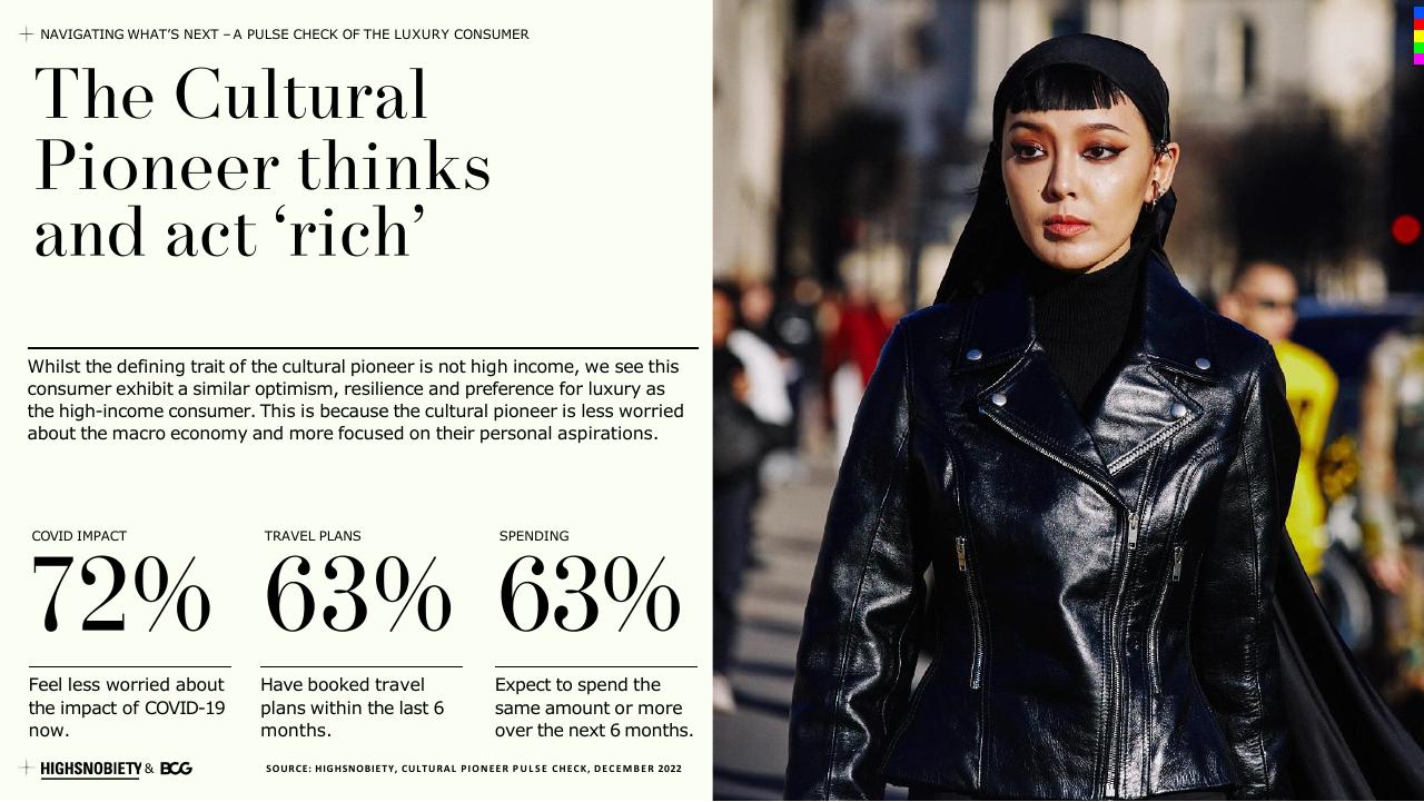 Dashboard slide 21 from A Pulse Check Of The Luxury Consumer BCG