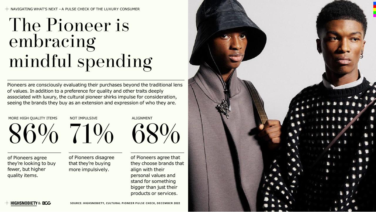 Dashboard slide 22 from A Pulse Check Of The Luxury Consumer BCG