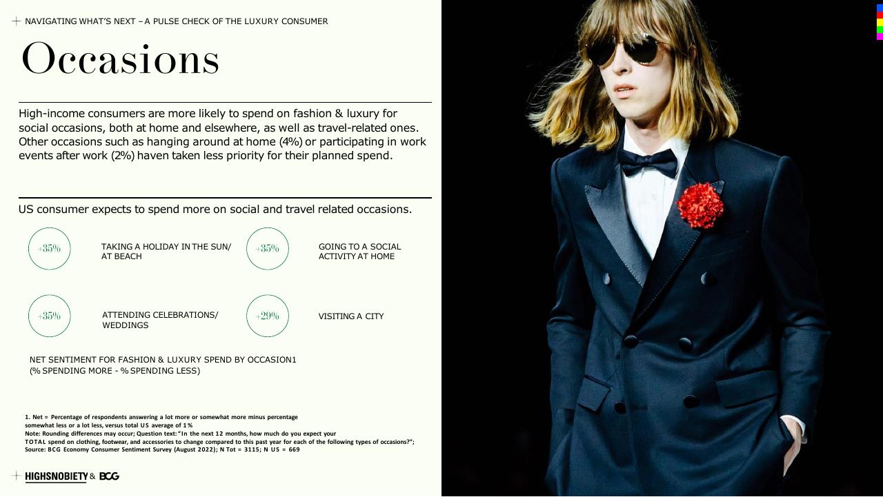 Dashboard slide 25 from A Pulse Check Of The Luxury Consumer BCG