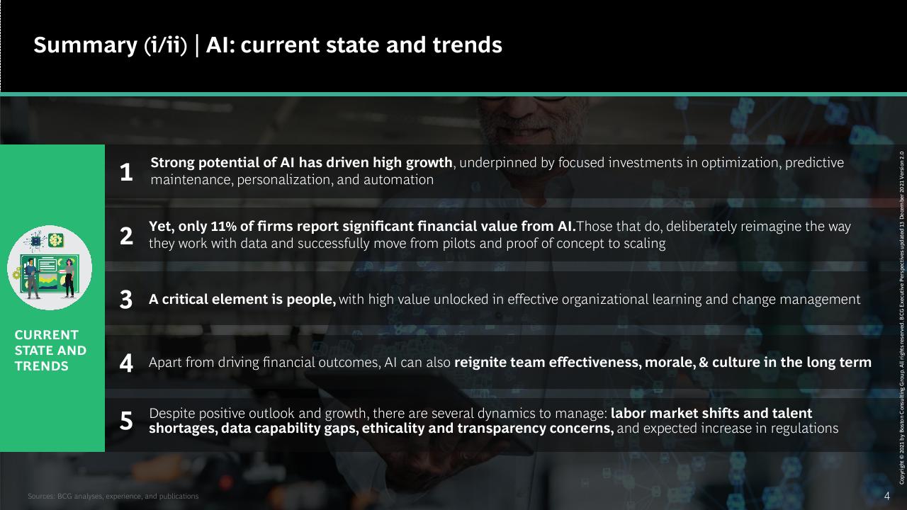 Process slide 4 from Artificial Intelligence_ Ready To Ride The Wave_ BCG