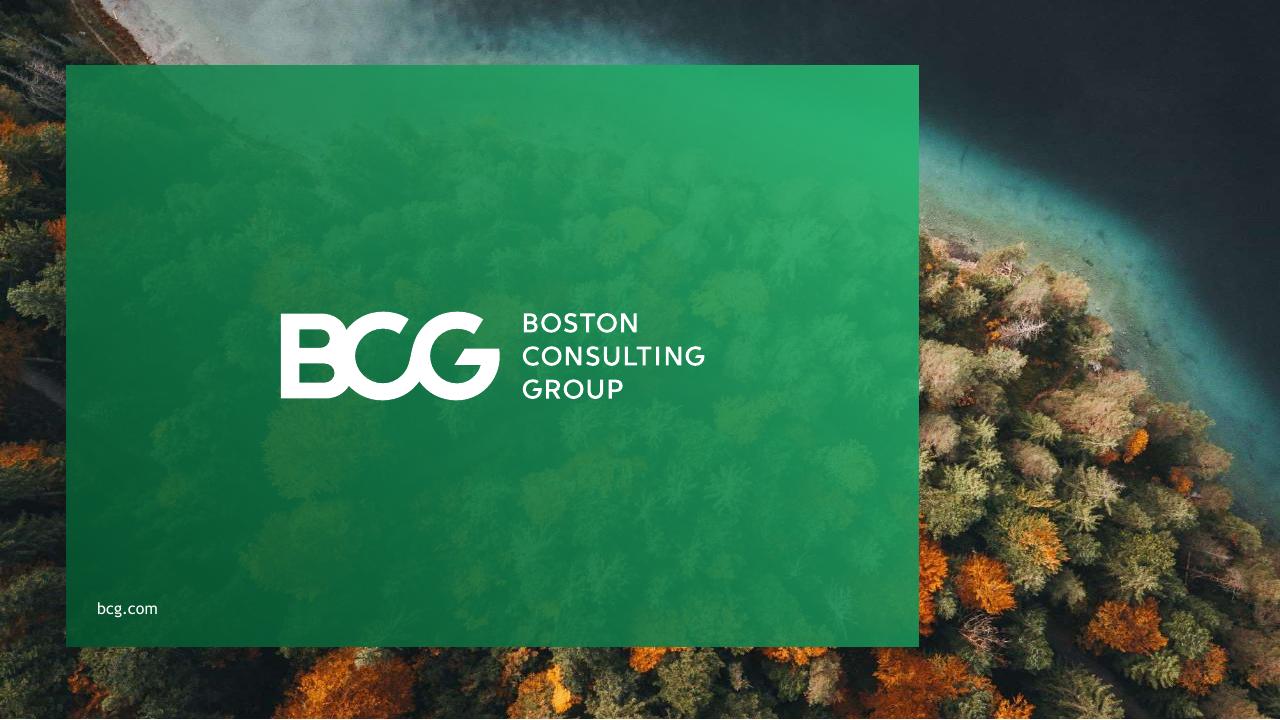Cover slide 28 from BCG Telco Sustainability Index 2020