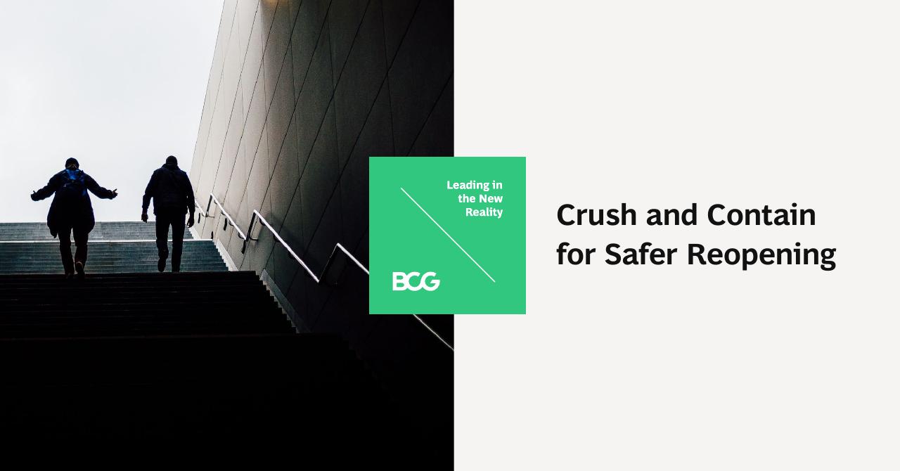 Crush And Contain For Safer Reopening consulting deck cover