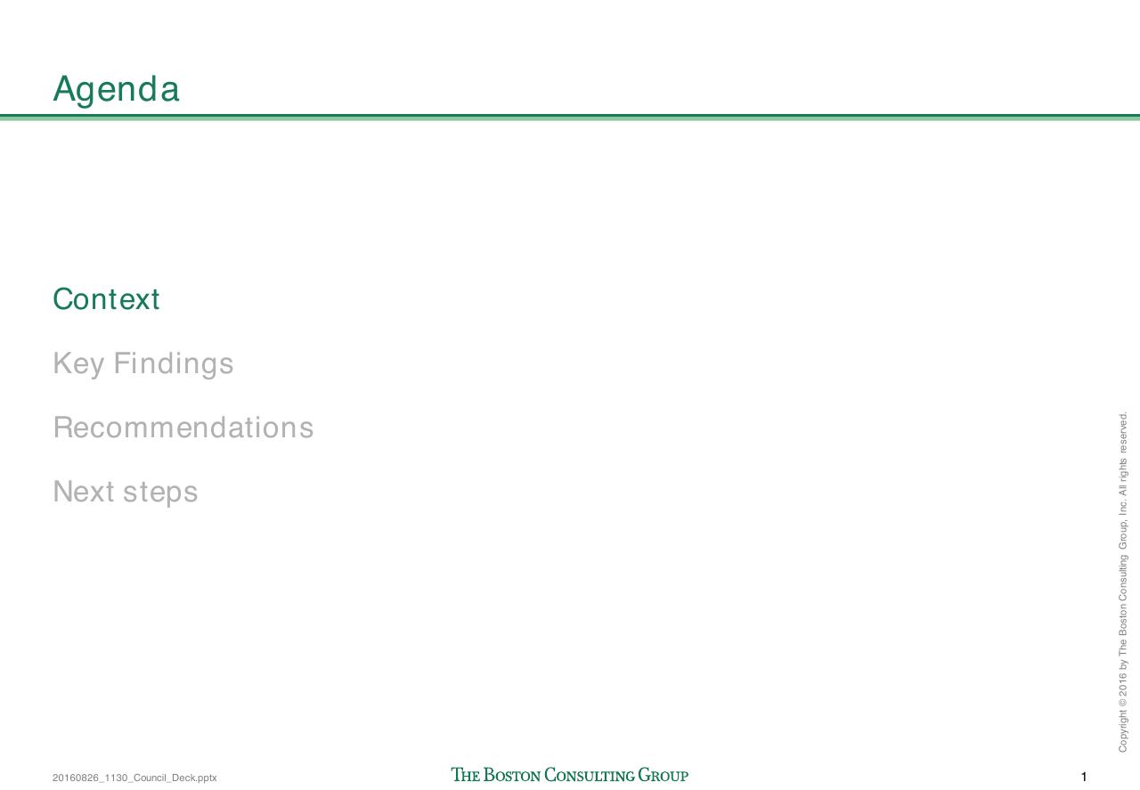 Agenda slide 3 from Loose Dogs In Dallas
