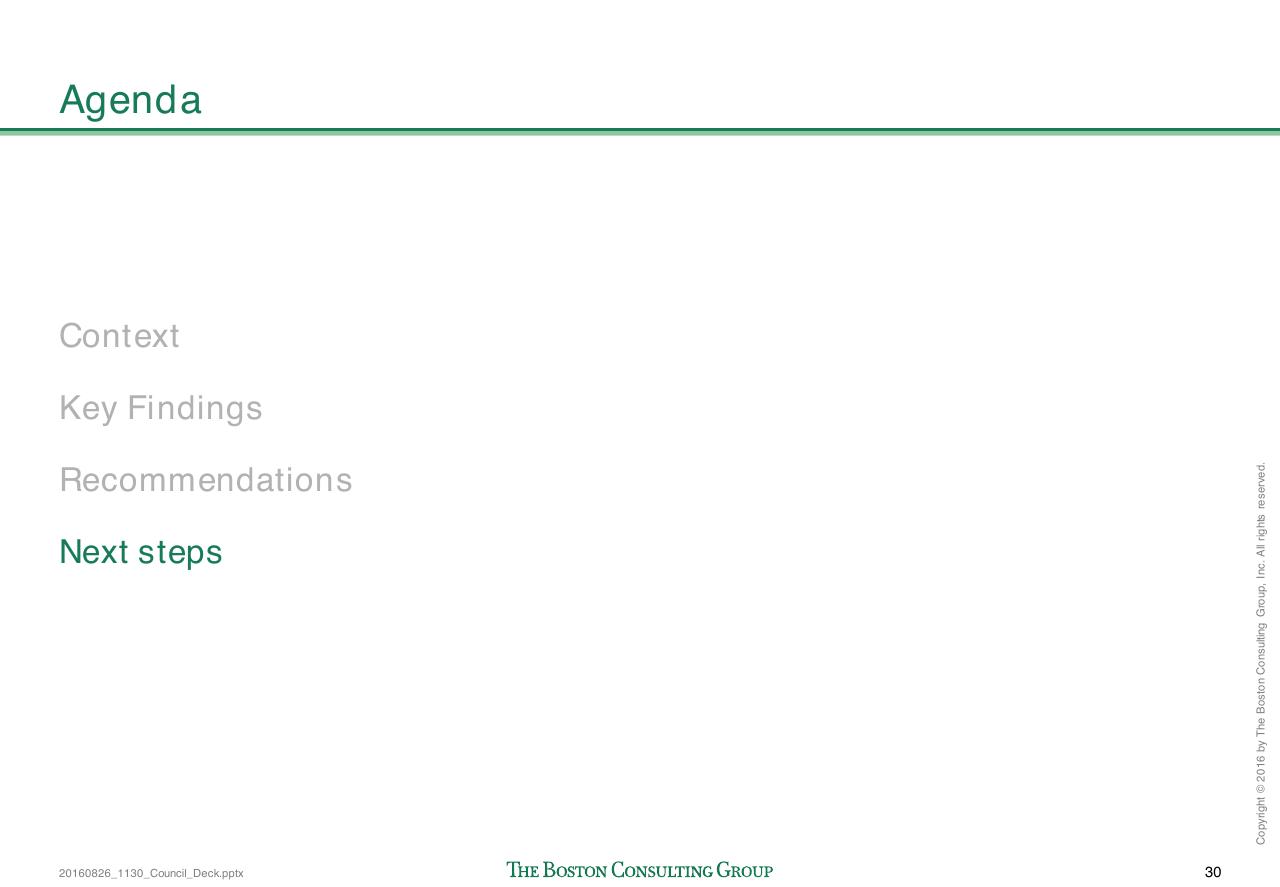 Agenda slide 32 from Loose Dogs In Dallas