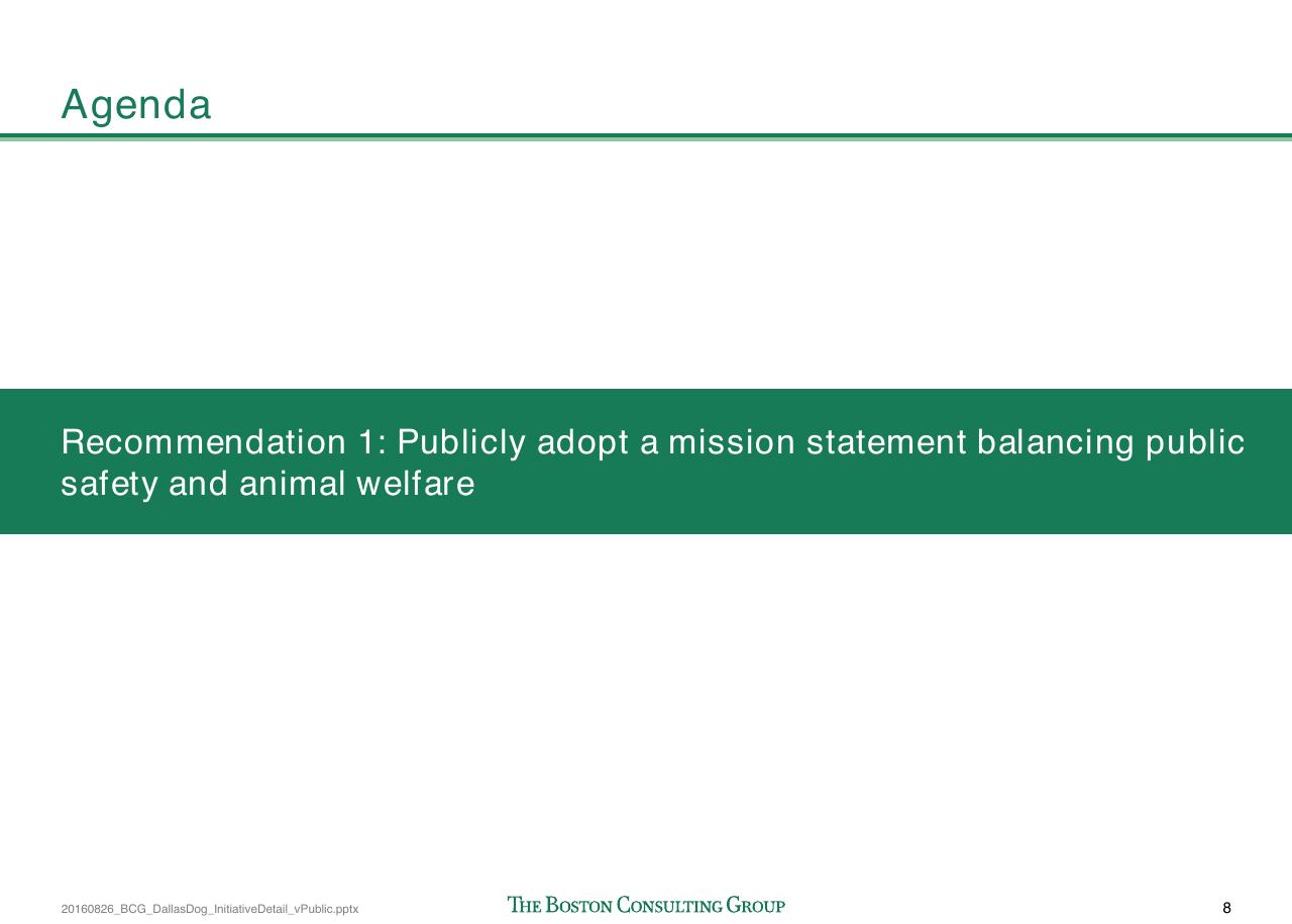 Agenda slide 161 from Loose Dogs In Dallas