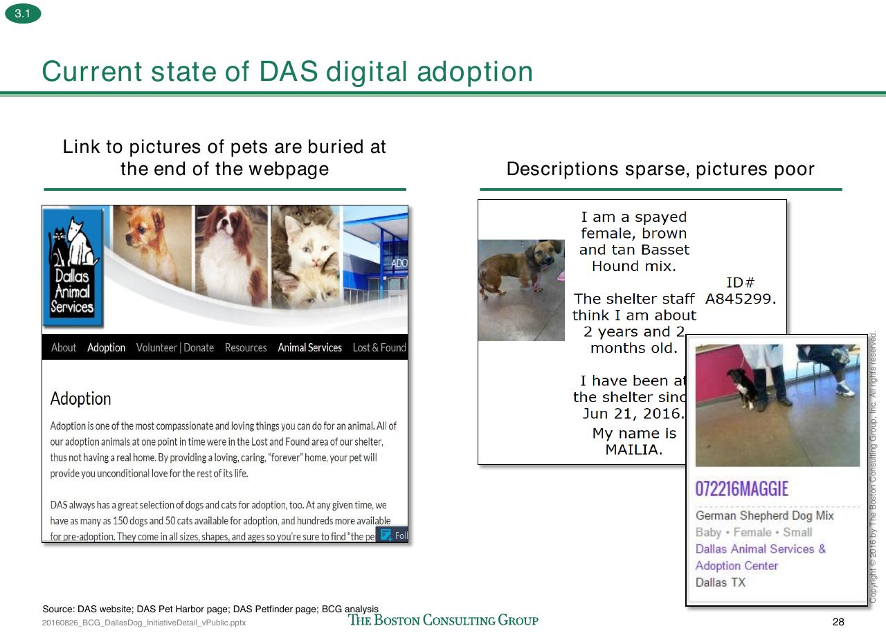 Comparison slide 181 from Loose Dogs In Dallas