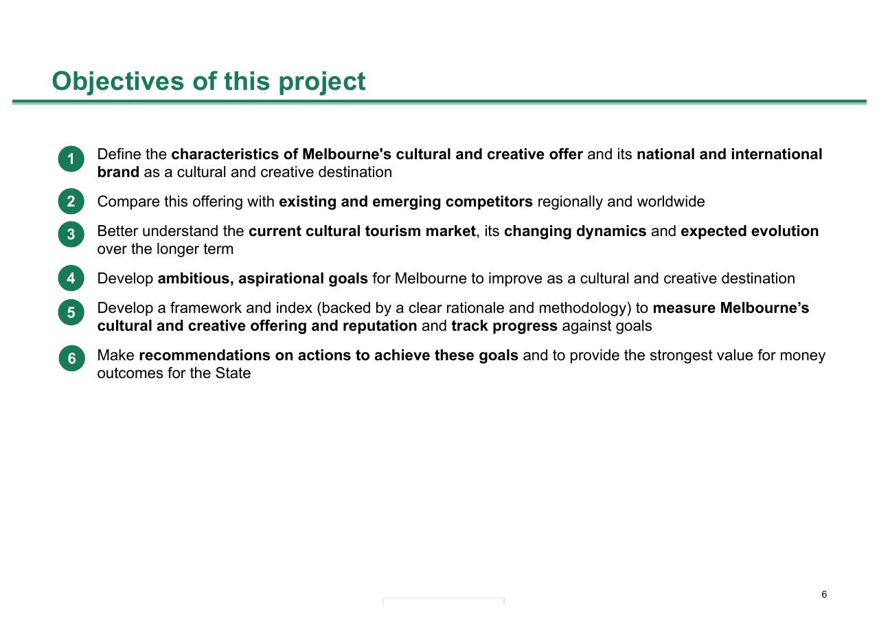 Process slide 6 from Melbourne As A Global Cultural Destination