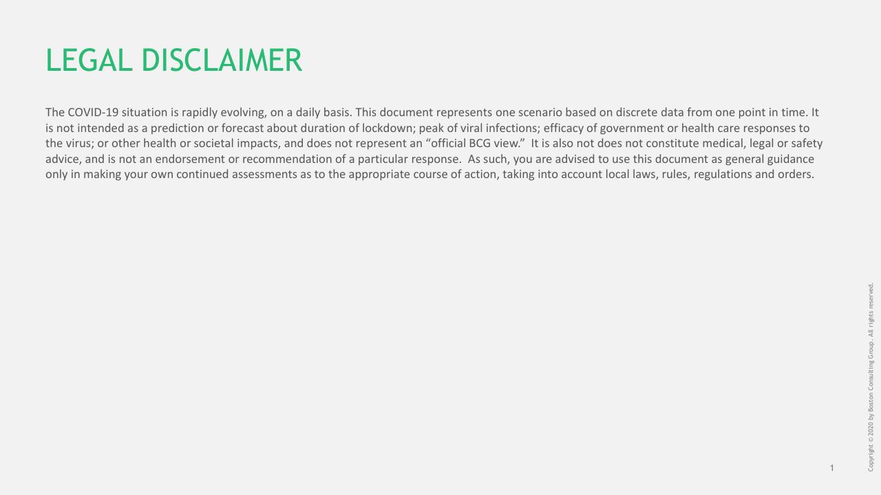 Text slide 2 from Ny COVID 19 Preliminary Economic Impact Assessment BCG