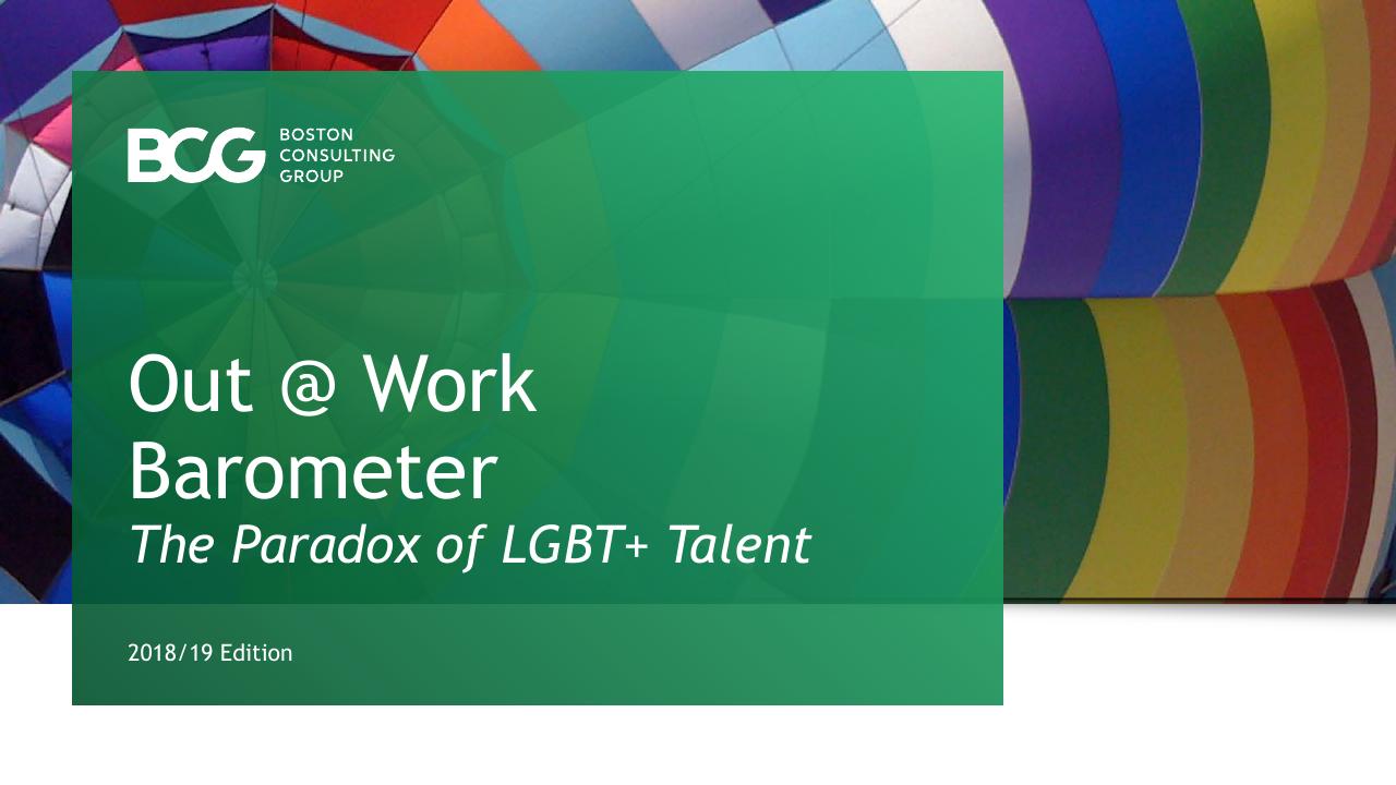 Out Work Barometer BCG consulting deck cover