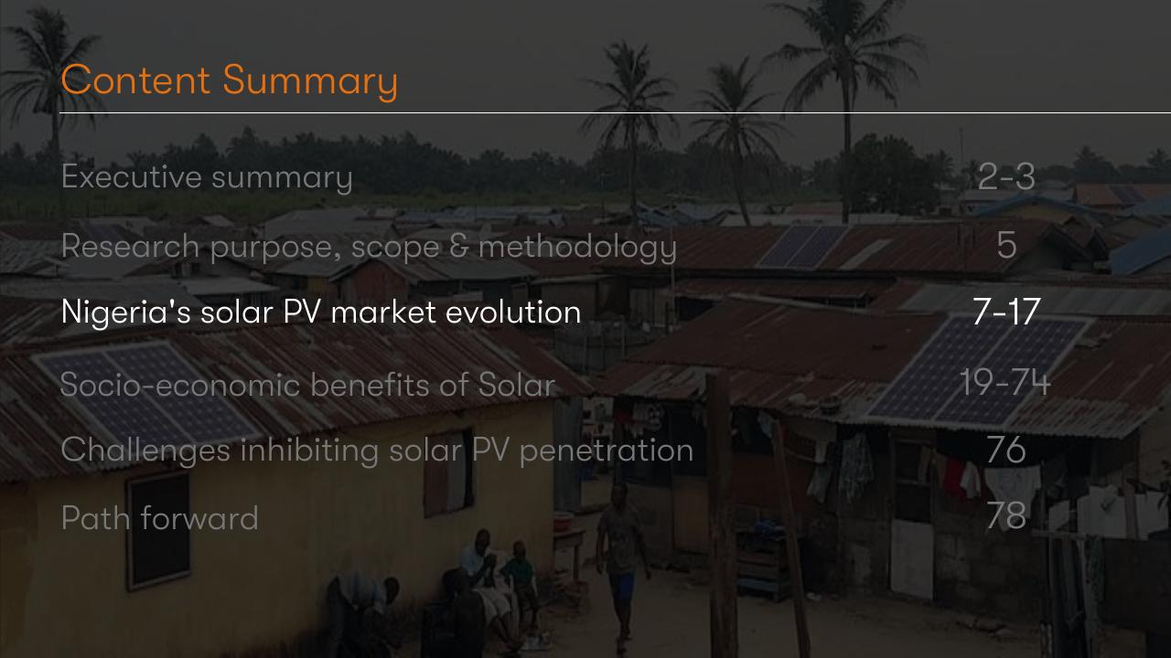 Agenda slide 7 from Socio Economic Case For Deepening Solar Pv Deployment In Nigeria BCG