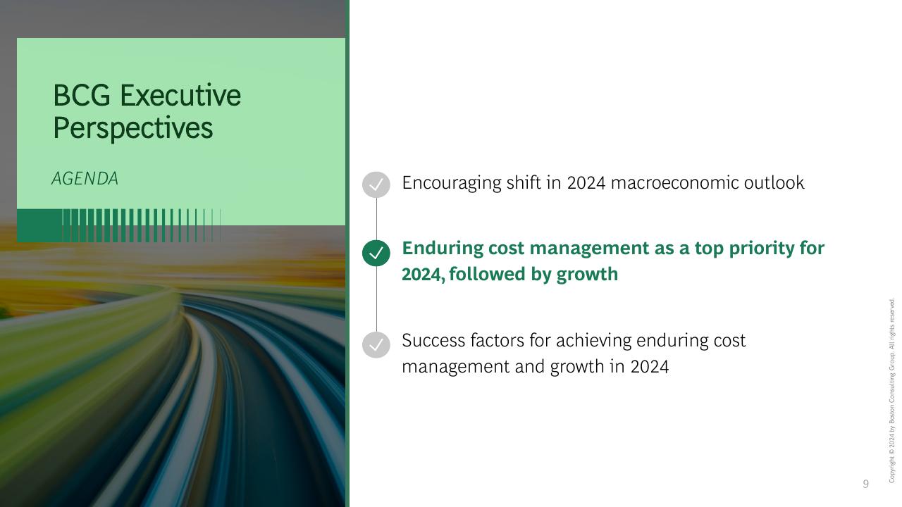 Process slide 9 from The Ceo_s Guide To Costs And Growth BCG
