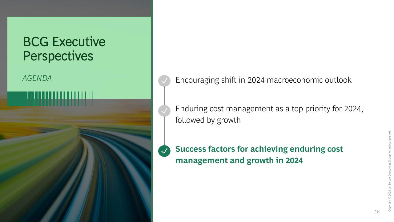 Process slide 16 from The Ceo_s Guide To Costs And Growth BCG