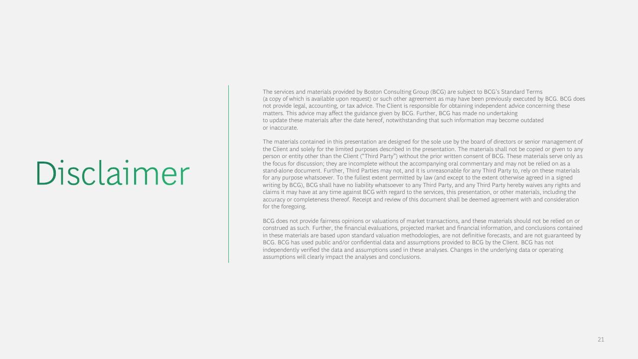 Text slide 21 from The Ceo_s Guide To Costs And Growth BCG