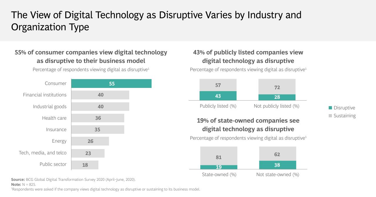 Chart slide 10 from The Evolving State Of Digital Transformation BCG