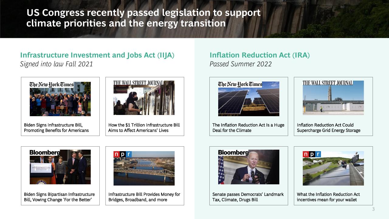 Comparison slide 3 from US Inflation Reduction Act_ Climate Energy Featuresand Potential Implications BCG
