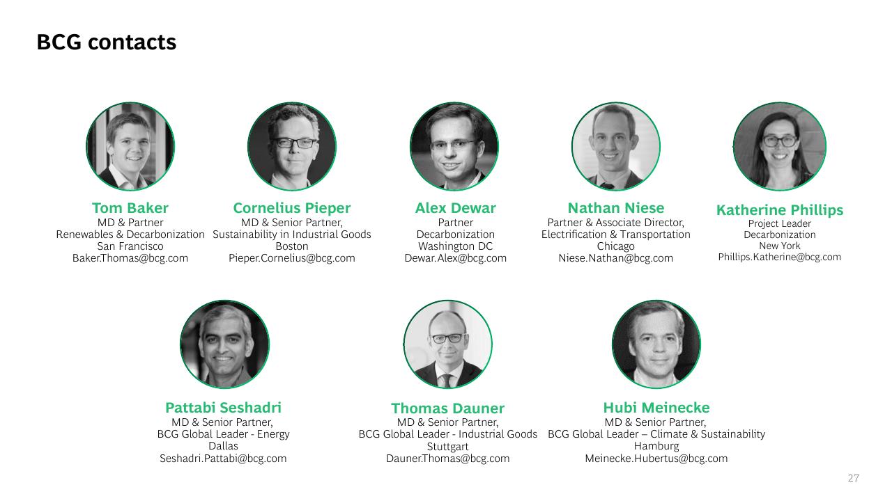 Team slide 27 from US Inflation Reduction Act_ Climate Energy Featuresand Potential Implications BCG