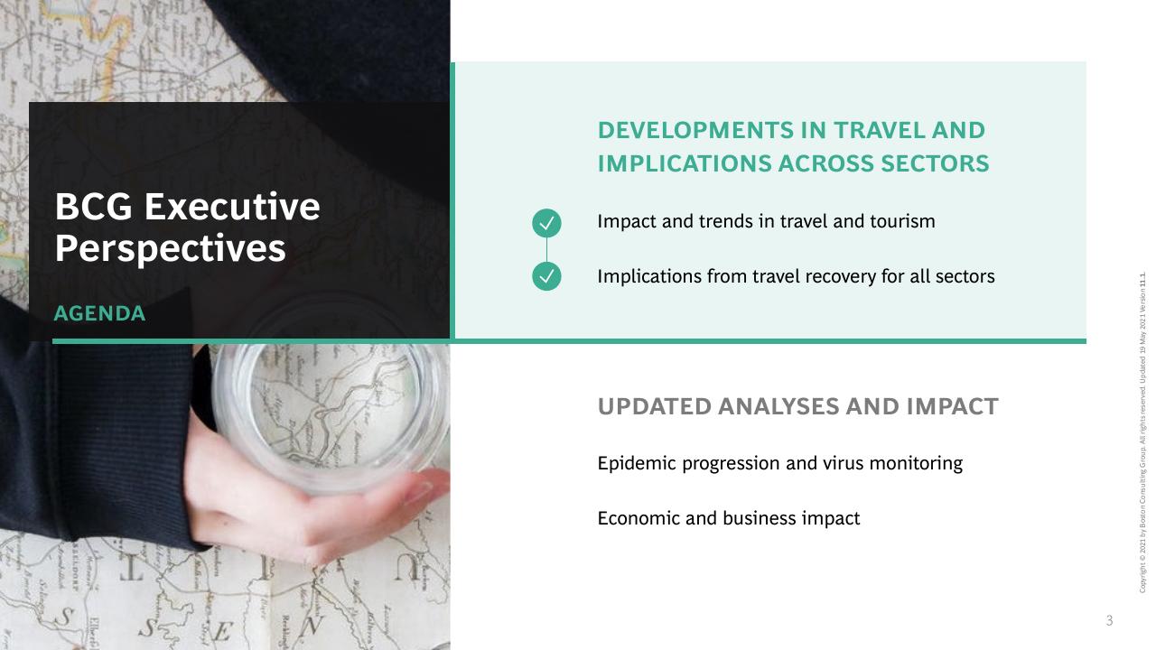 Agenda slide 4 from What The Evolution Of Travel Means For Business BCG