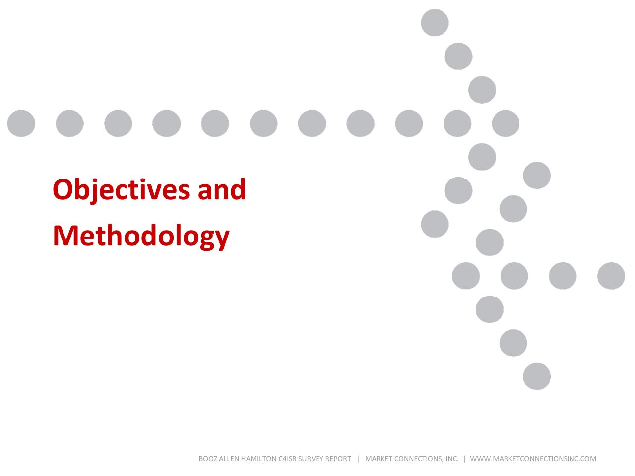 Section Divider slide 32 from C4isr Survey Summary Report