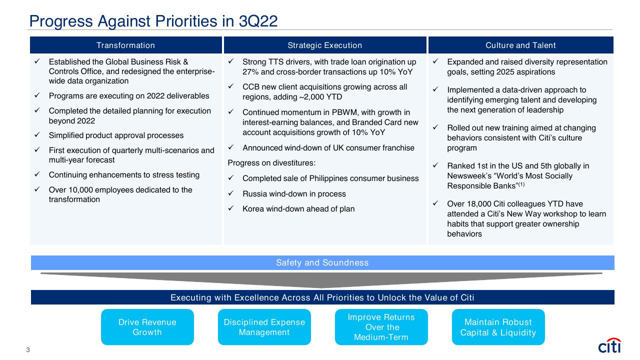 Framework slide 3 from Earnings Results Presentation Third Quarter 2022 Booz