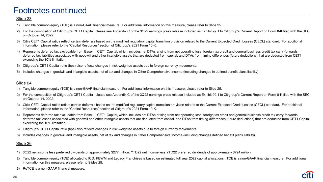 Text slide 36 from Earnings Results Presentation Third Quarter 2022 Booz