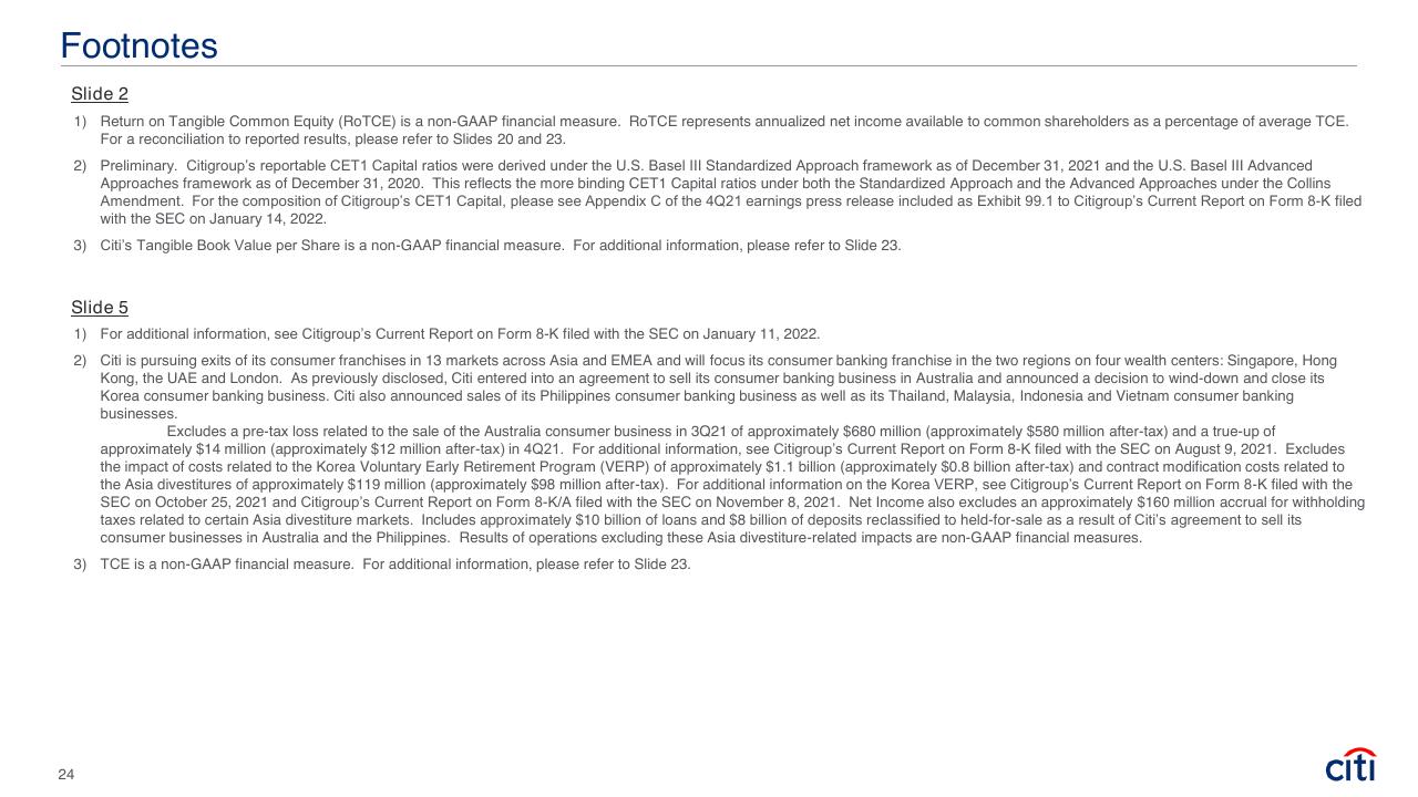Text slide 24 from Fourth Quarter 2021 Earnings Results Presentation Booz