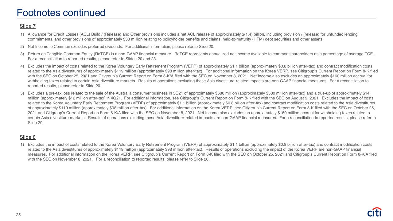 Text slide 25 from Fourth Quarter 2021 Earnings Results Presentation Booz