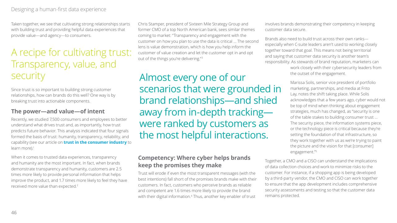 Text slide 46 from 2022 Global Marketing Trends Deloitte