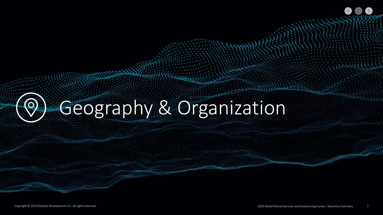 Section Divider slide 7 from 2023 Global Shared Services And Outsourcing Survey Deloitte