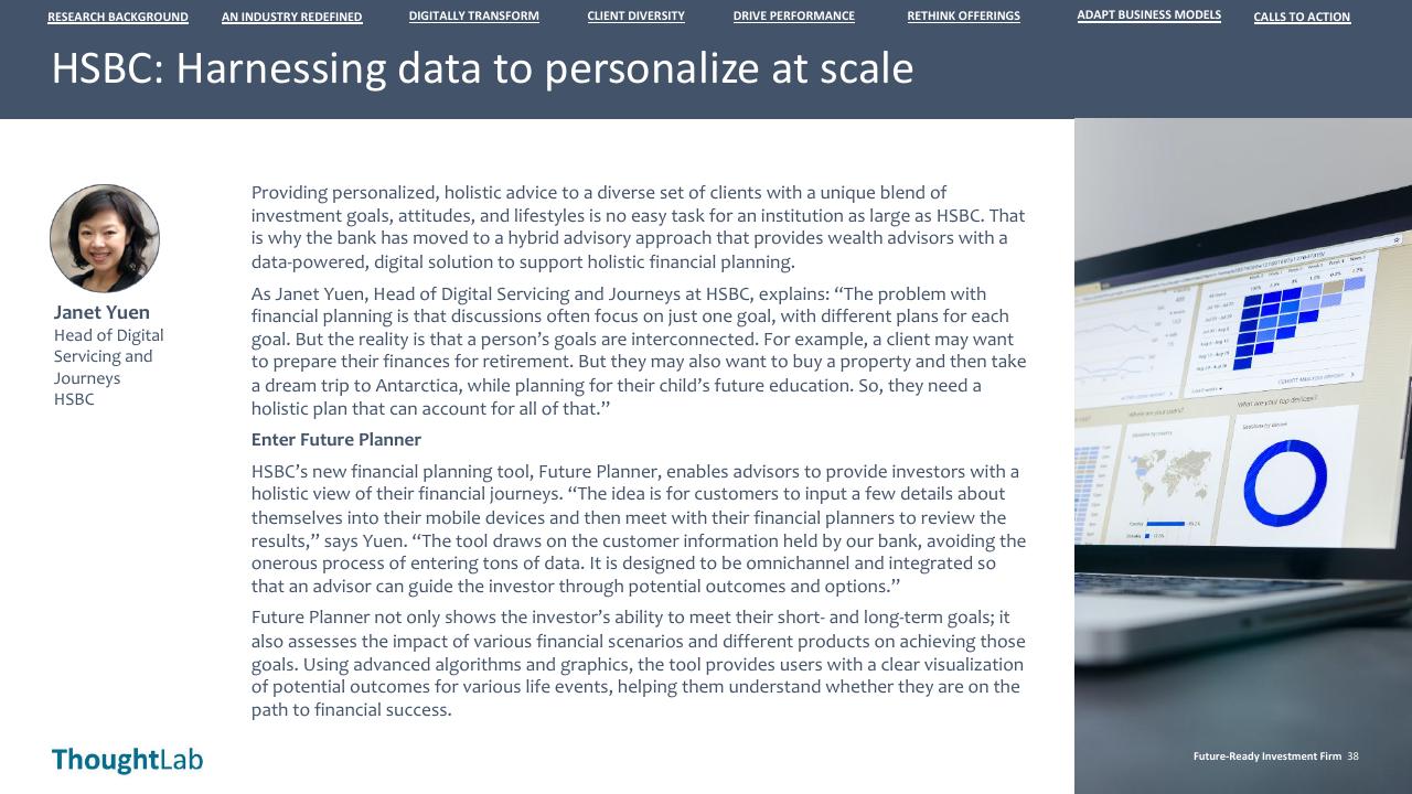 Case Study slide 38 from Building A Future Ready Investment Firm Deloitte