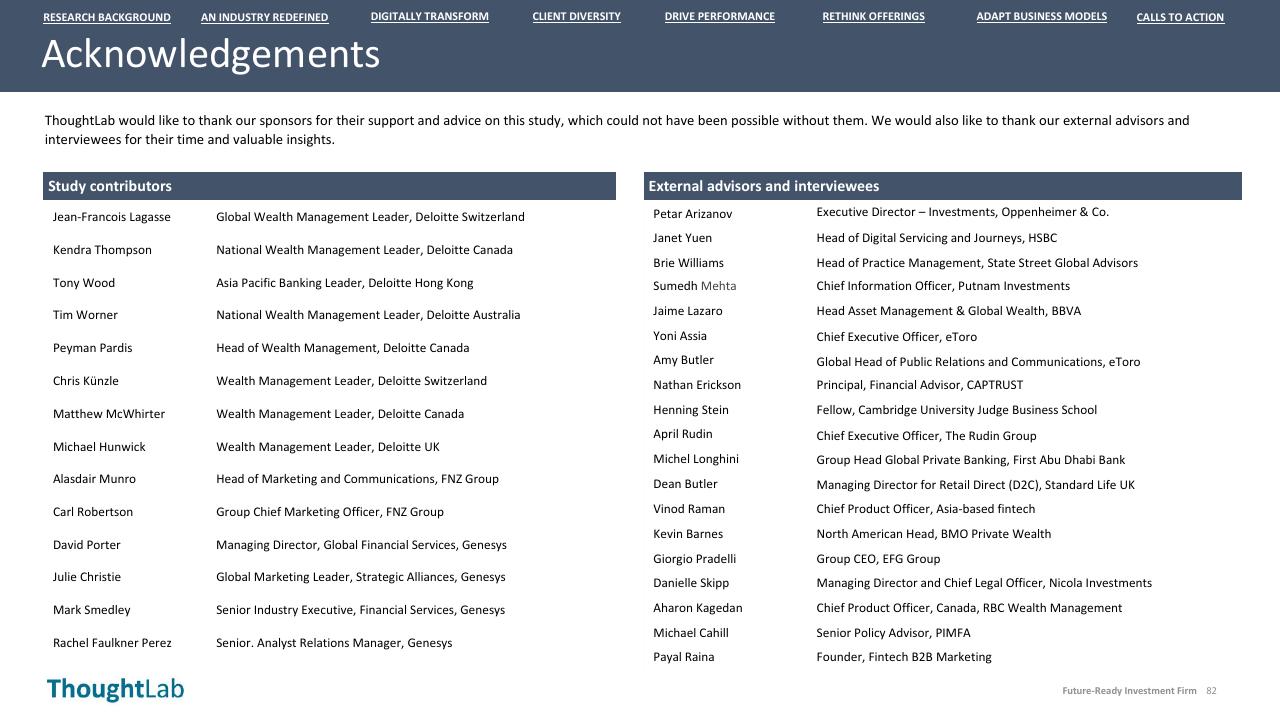 Table slide 82 from Building A Future Ready Investment Firm Deloitte