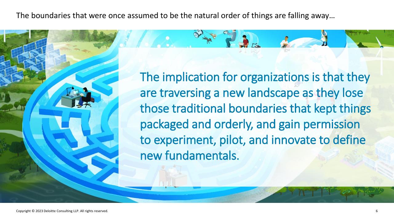 Text slide 5 from Deloitte 2023 Global Human Capital Trends Report_ New Fundamentals For A Boundaryless World Deloitte