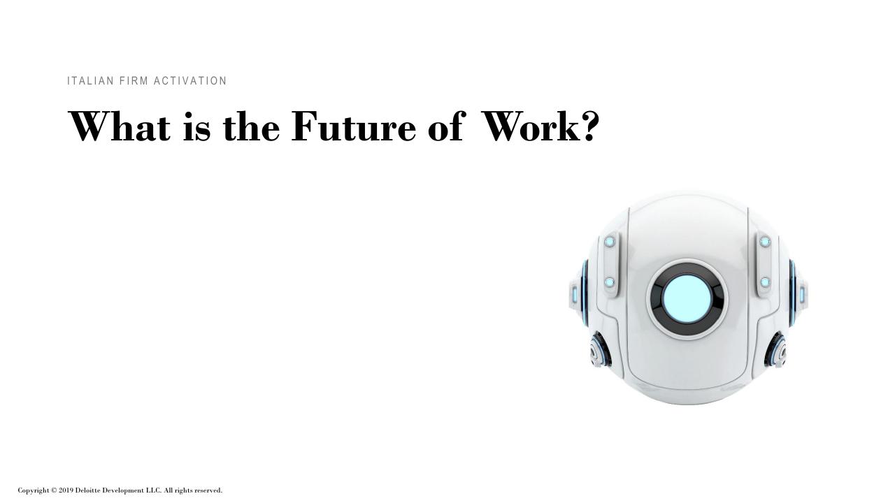 Cover slide 2 from Future Of Work How Work Is Enabled_ Deloitte