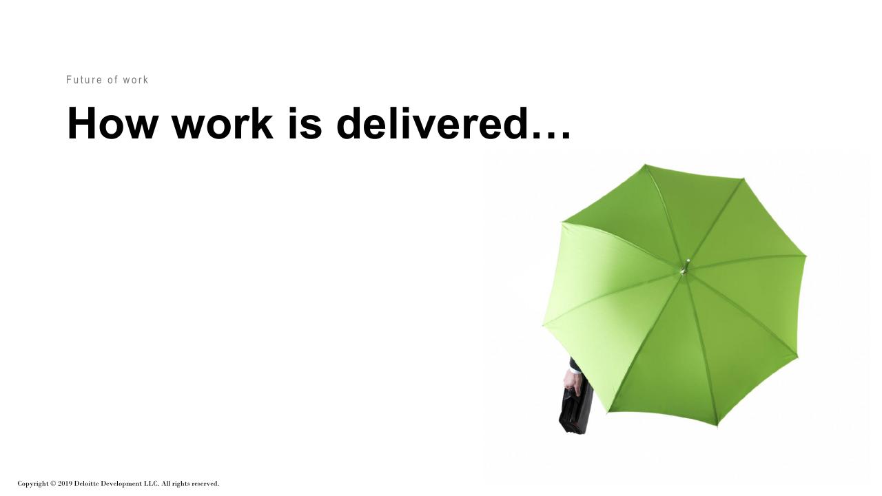 Section Divider slide 7 from Future Of Work How Work Is Enabled_ Deloitte