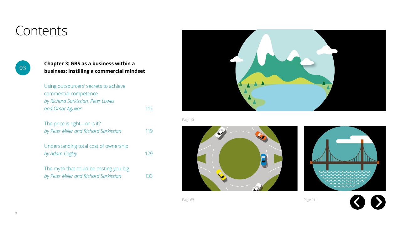Section Divider slide 9 from Global Business Services Performance Improvement Deloitte