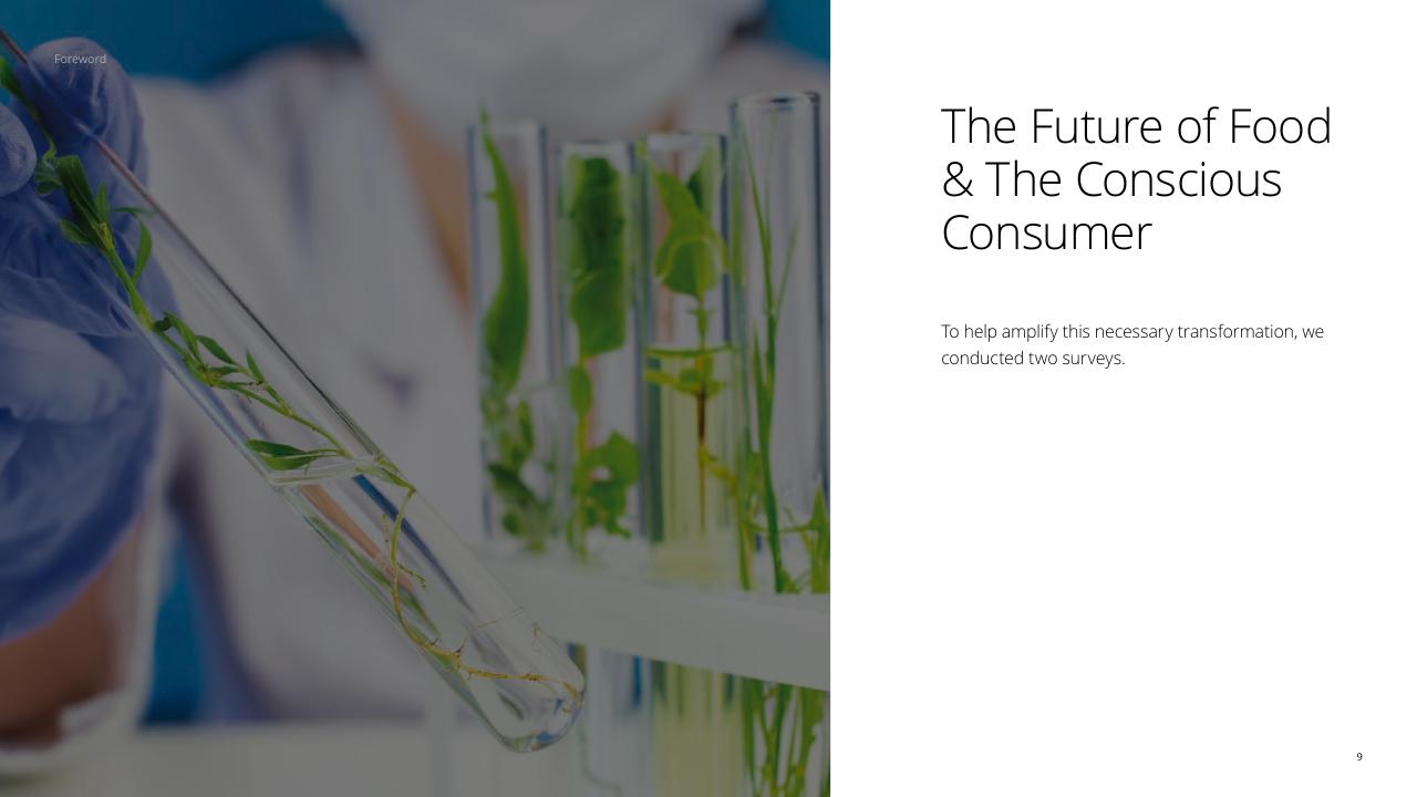 Section Divider slide 9 from The Future Of Food Challenges Opportunities Deloitte