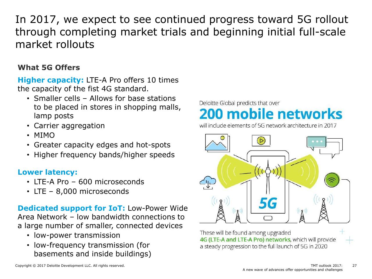 Text slide 27 from Tmt Outlook 2017_ A New Wave Of Advances Offer Opportunities And Challenges