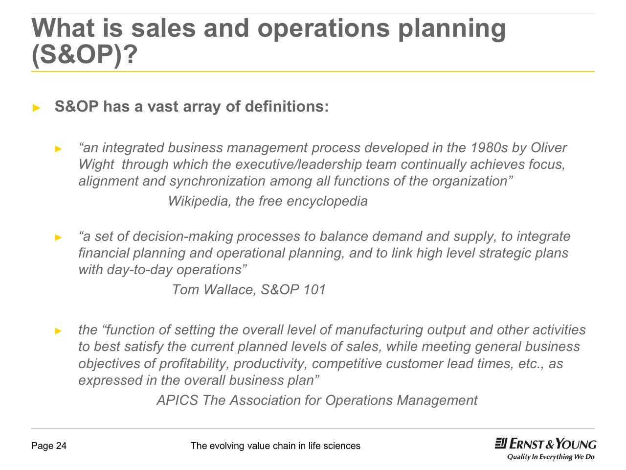 Text slide 24 from 22nd Annual Health Sciences Tax Conference The Evolving Value Chain In Life Sciences