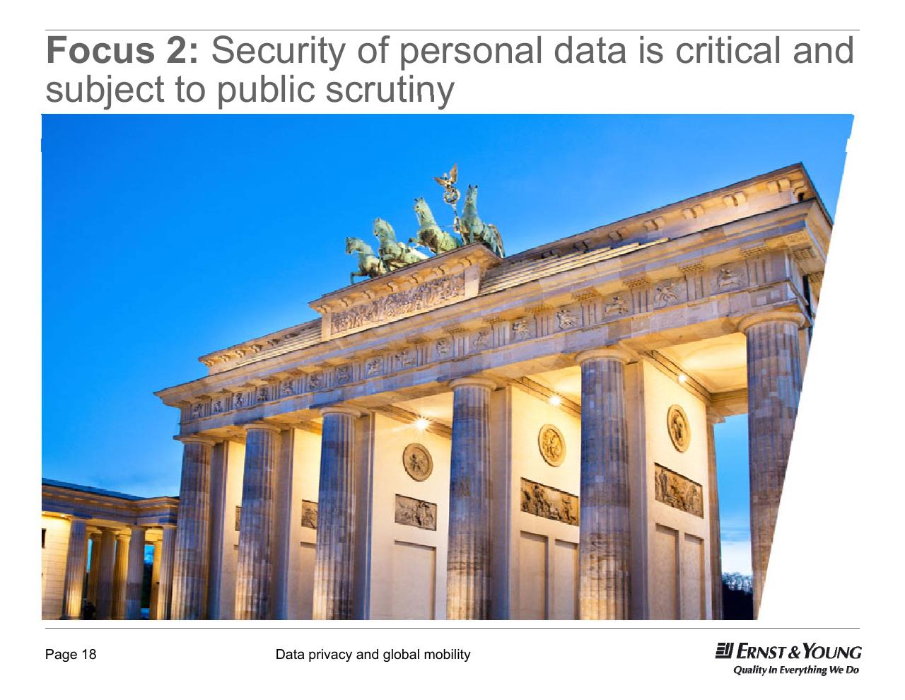 Section Divider slide 18 from Data Privacy And Global Mobility