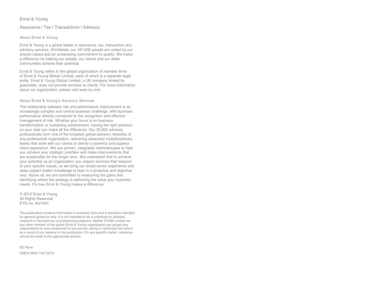 Text slide 19 from Dual Perspectives On The Top 10 Risks And Opportunities 2013 And Beyond