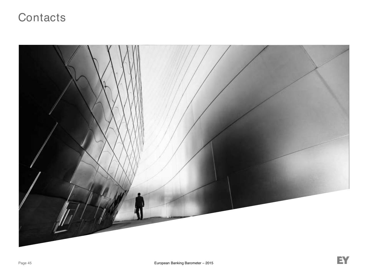 Section Divider slide 45 from European Banking Barometer 2015 Reflecting A Challenged Industry