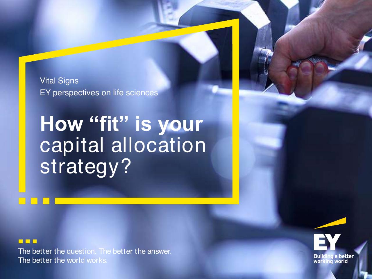 How Fit Is Your Capital Allocation Strategy_ consulting deck cover