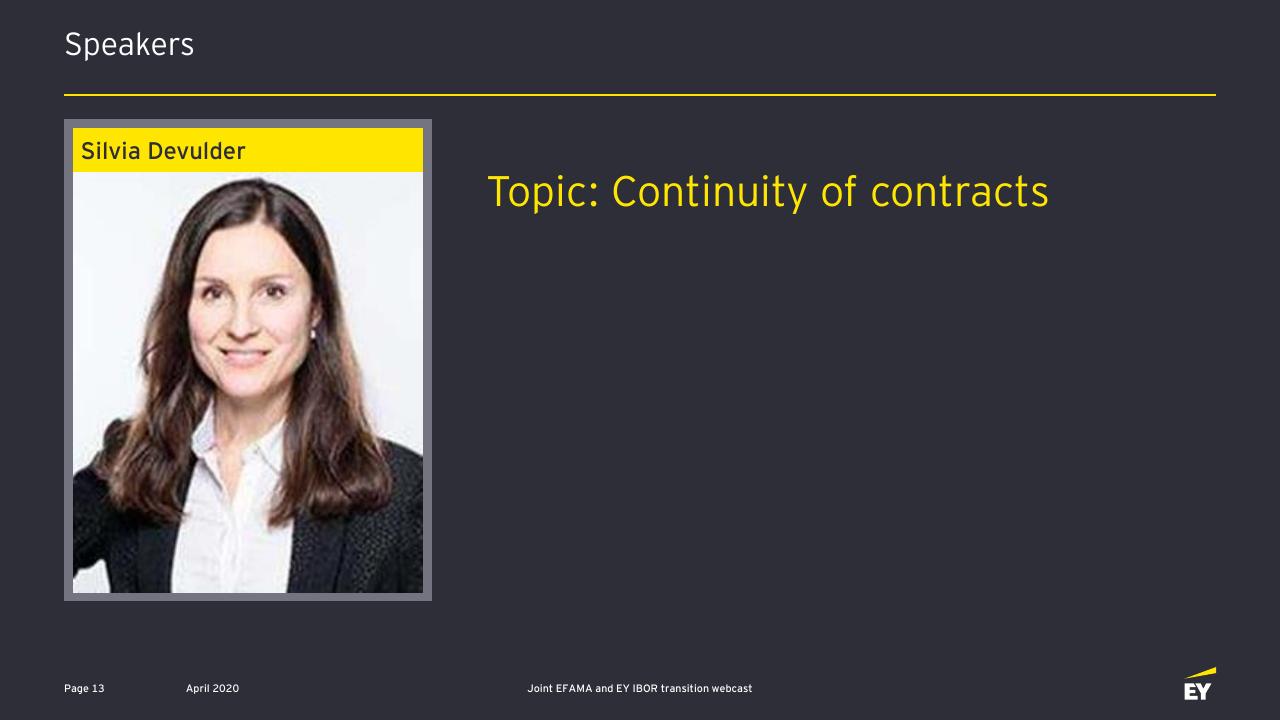 Section Divider slide 14 from Ibor Transition Opportunities And Challenges For The Asset Management Industry
